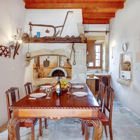 Traditional Home Vereniki With Heated Pool - By Apokoronas Villas Gavalochori Exterior photo