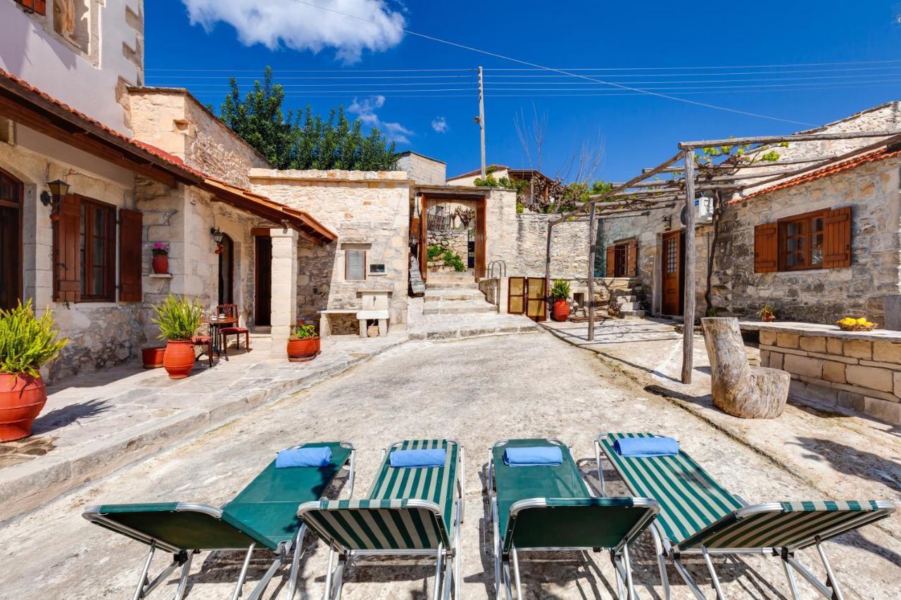 Traditional Home Vereniki With Heated Pool - By Apokoronas Villas Gavalochori Exterior photo