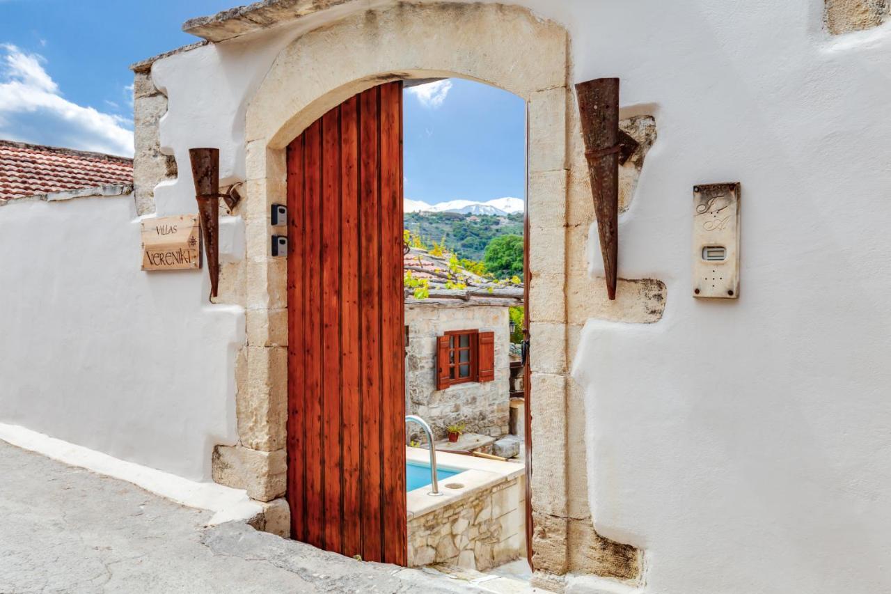 Traditional Home Vereniki With Heated Pool - By Apokoronas Villas Gavalochori Exterior photo