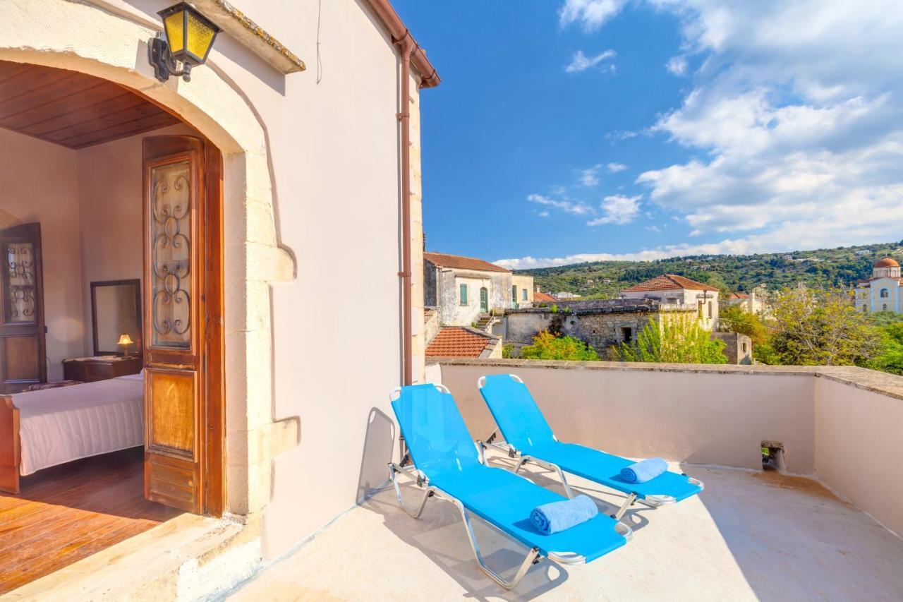 Traditional Home Vereniki With Heated Pool - By Apokoronas Villas Gavalochori Exterior photo