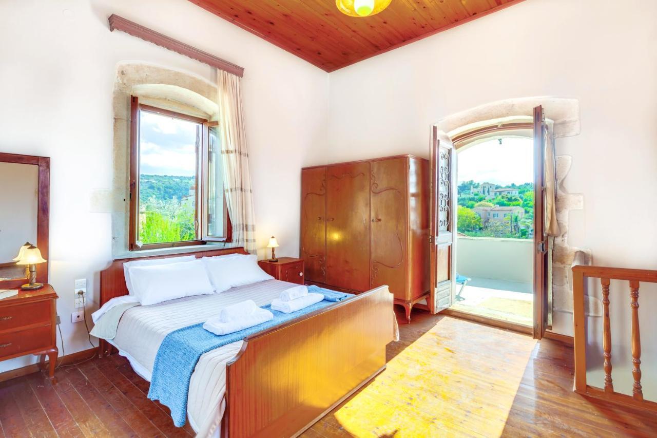 Traditional Home Vereniki With Heated Pool - By Apokoronas Villas Gavalochori Exterior photo