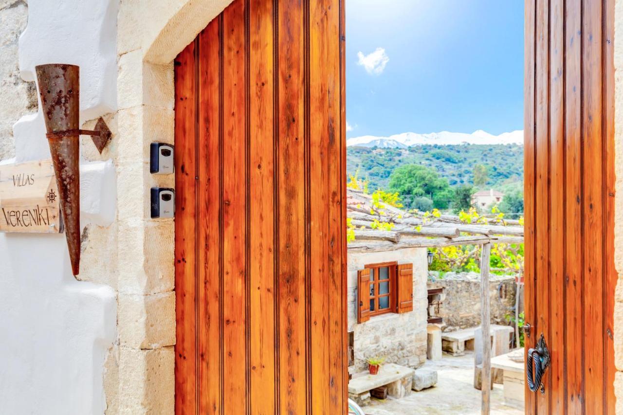 Traditional Home Vereniki With Heated Pool - By Apokoronas Villas Gavalochori Exterior photo